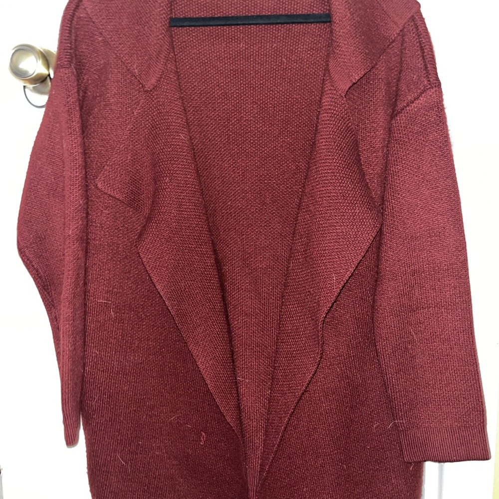 Women's Burgundy Sweater